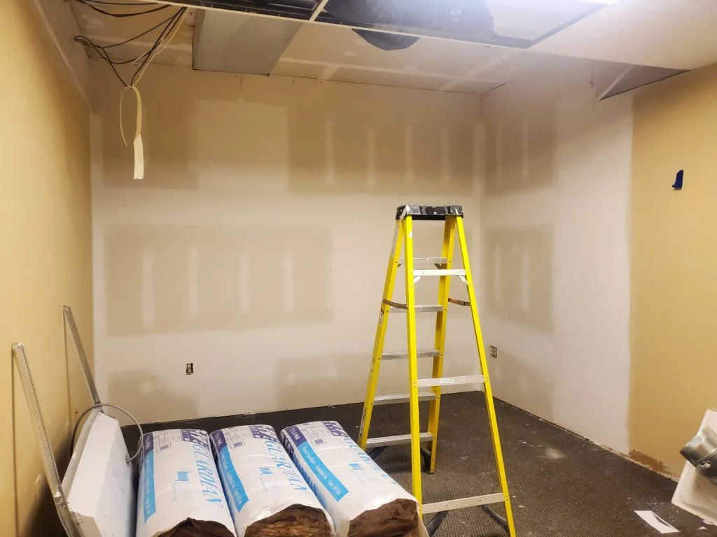 Basement Drywall Preparation in Vadnais Heights, MN